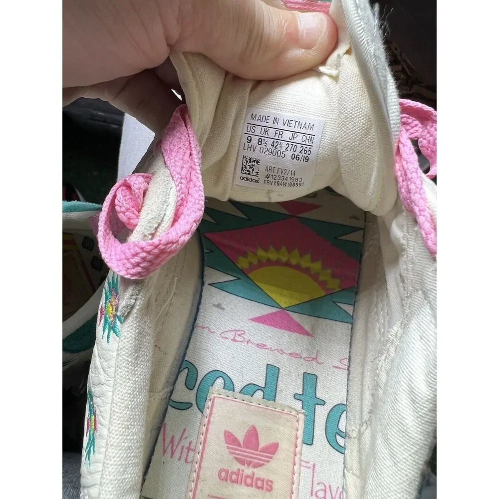 adidas AriZona x Continental Vulc Iced Tea With Lemon‎ Flavor Shoes FV2714 Men 9